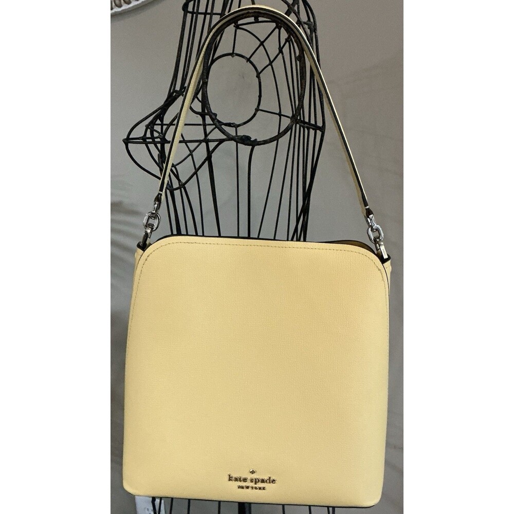 Kate Spade Darcy Small Bucket HandBag Daybreak Yellow No Strap